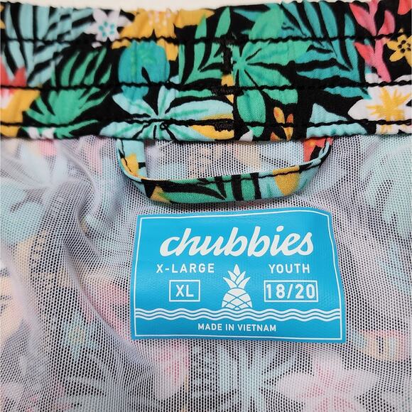 NWT Chubbies The Boomerangs Youth Classic Swim Trunks - Picture 2 of 9
